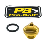 Pro Bolt Aluminium Oil Filler Caps For Ducati 848 2008-2010 - Yellow