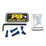 Pro Bolt Aluminium Fuel Cap Kit For Yamaha FJR 1300 ABS 2006-2015 - Blue