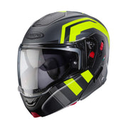 Caberg Horus X Road Matt Gun Metal Yellow Flou Black Helmet