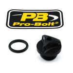 Pro Bolt Aluminium Oil Filler Caps For Ducati 848 2008-2010 - Black