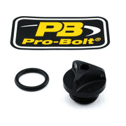 Pro Bolt Aluminium Oil Filler Caps For Ducati 848 2008-2010 - Black