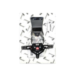 Zieger PRO Tail Unit Type D For Honda CRF300L 2021-2026 Rear