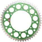 Renthal Twinring Sprocket For Kawasaki KDX250 1983-1994 Rear 51T - Green