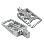 Heinz Bikes Foot Pegs For Harley Davidson FLD1690 2012-2013 Front or Rear - Silver