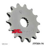 JT Sprocket For Yamaha DT200R 1989-1990 Front 14T