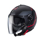 Caberg Riviera V4X Geo Matt Black Red Anthracite Helmet