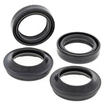 All Balls Fork Oil Seal/ Dust Seal Kit For Honda ATC250R 1983-1984 - Black
