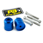 Pro Bolt Aluminium Bar Ends For Aprilia Caponord 1200 ABS 2013-2016 - Blue