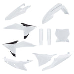 Polisport Plastics Kit For KTM SX125 2025-2026 - White
