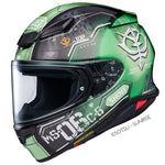 Shoei NXR2 MS-06C-6 Zaku II TC-4 Full Face Motorcycle Helmet