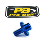 Pro Bolt Aluminium Cable Adjuster For Triumph Bonneville 865 SE 2009-2012 - Blue