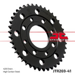 JT Sprocket For Daelim Altino 100 1995-2003 Rear Black 41T