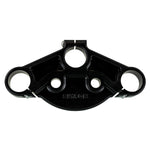 Slyfox 49mm Triple Clamps For Harley Davidson FLHFB 1868 ABS 2023 Upper - Black