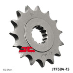 JT Sprocket For Yamaha FZR 1000 1987-1995 Front 15T