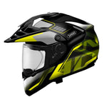Shoei Hornet ADV 06 Invigorate TC-3 Adventure Motorcycle Helmet - Black/Yellow