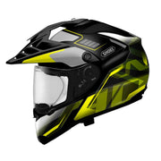 Shoei Hornet ADV 06 Invigorate TC-3 Adventure Motorcycle Helmet - Black/Yellow