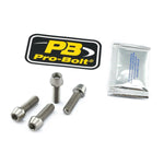 Pro Bolt Titanium Footrest Hanger Bolt Kit For Honda CB1000R ABS 2018-2021 - Aluminum