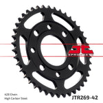 JT Sprocket For Daelim Altino 100 1995-2003 Rear Black 42T