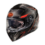 Premier Devil Carbon ST2 Helmet - Black/Red