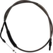 Barnett Carbon Clutch Cable For Harley Davidson FLTRXSE 1977 2023-2024 +20.3 cm (8") - Black Carbon Fiber