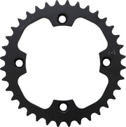 Moose Racing Steel Sprocket ATV For Honda ATC250R LC 1986 Rear Black/Zinc Plated 36T - Black/Zinc Plated