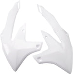 UFO Radiator Scoops For Yamaha YZF250 2024 - White