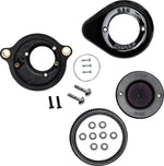 S&S Cycle Air Stinger Stealth Air Cleaner Kit For Harley Davidson FLDE 1750 2018-2020 - Black
