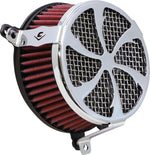 Cobra Air Cleaner Kit For Harley Davidson FLH 1868 ABS 2021 Swept - Chrome