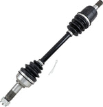 Moose Racing Complete Axle Kit For Honda TRX420 FA5 2015-2017 Front Right - Black Chrome