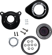 S&S Cycle Air Stinger Stealth Air Cleaner Kit For Harley Davidson FLHR 1584 2008 - Black