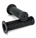 Burly 1" Custom Bike Diamondback Grips - Black