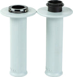 Renthal MX Original Lock-On Diamond Knurled Grips For Honda CRF250R 2023-2024 - White