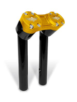 Heinz Bikes Clubstyle Pullback Riser For Harley Davidson FLD1690 2012-2013 20.5 cm (8") - Black Gold