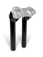 Heinz Bikes Clubstyle Pullback Riser For Harley Davidson FLD 1690 2012-2013 20.5 cm (8") - Black Silver