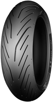 Michelin Pilot Power 3: Dual-Compound Scooter Rear Tyre Blackwall TL 67H 160 60R15"