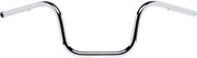 Biltwell 1" Handlebar with TBW Plugs 15 cm (6") Chumps - Chrome