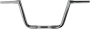 LA Choppers 1-1/4" Twin Peaks Big Twin Handlebar For Harley Davidson FLHR 1584 2008-2011 25.5 cm (10") - Chrome