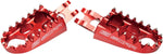Scar Standard Foot Pegs For Honda CR125 2002-2007 - Red