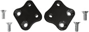Accutronix Kick-Back Adapter Plates For Harley Davidson FLD 1690 2012-2013 - Aluminum Black