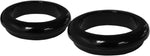 LA Choppers Fork Dust Covers For Harley Davidson FLD 1690 2012-2013 - Black