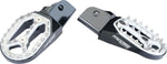 Moose Racing Qualifier Foot Pegs For BMW F 850 GS ABS 2019-2023 - Black/Chrome