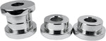 LA Choppers Solid Handlebar Riser Bushing For Harley Davidson FLD 1690 2012-2013 - Chrome