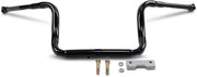 LA Choppers 1-1/2" Grande Touring Ape Hanger Handlebar For Harley Davidson FLHT 1750 ABS 2019-2022 30.5 cm (12") - Black