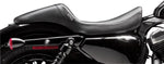LE Pera Daytona Sport Daddy Long Legs Seat For Harley Davidson XL1200C 2004-2020 Smooth 11 x 18" - Black