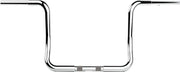 LA Choppers Twin Round Handlebar For Harley Davidson FLH 1868 ABS 2021 30.5 cm (12") - Chrome