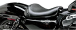 LE Pera Bare Bones Solo Seat For Harley Davidson XL1200C 2004-2019 Smooth - Black