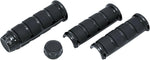 Kuryakyn Three Piece ISO Grips For 1" Bars For Harley Davidson FLDE 1750 2020 - Black