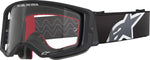 Alpinestars Supertech Corp Goggles - Black Grey Red
