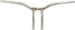 LA Choppers Kage Fighter Welded Bent-Riser Handlebar For Harley Davidson FLD 1690 2012-2013 25.5 cm (10") - Polished