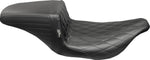 LE Pera Kickflip Seat For Harley Davidson FLHT 1340 1997-1998 Diamond - Black